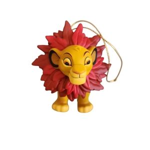 VTG Simba Lion King Disney Grolier Christmas Magic Ornament First Issue 1994
